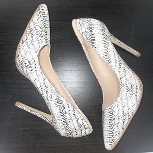 Black And White Heels